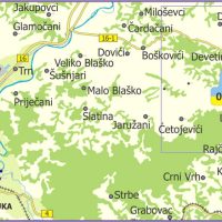 Grko-katolička crkva, Crkva Uspenija Presvete Bogorodice, Devetina, Prnjavor - mapa