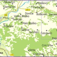 Grko-katolička crkva, Crkva Pokrova Presvete Bogorodice, Hrvaćani 1, Prnjavor - mapa