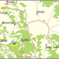 Grko-katolička crkva, Crkva Uspenja Presvete Bogorodice, Selište, Srbac - mapa